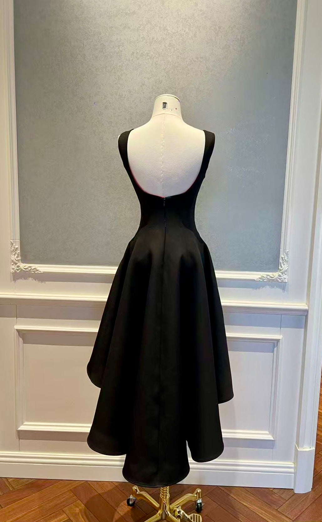 Delulu High-Low Signature Red-Bottom Dress