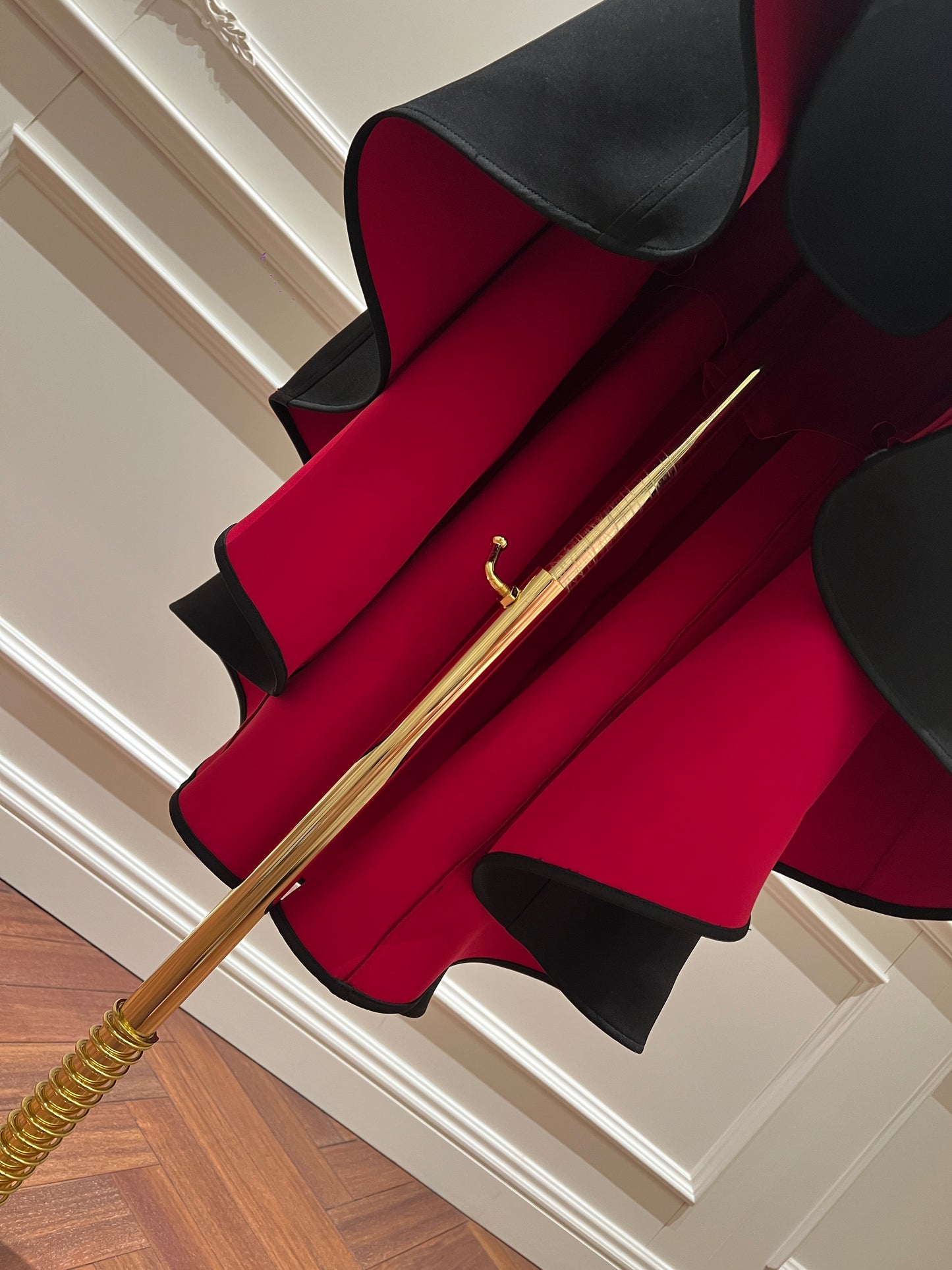 Delulu High-Low Signature Red-Bottom Dress