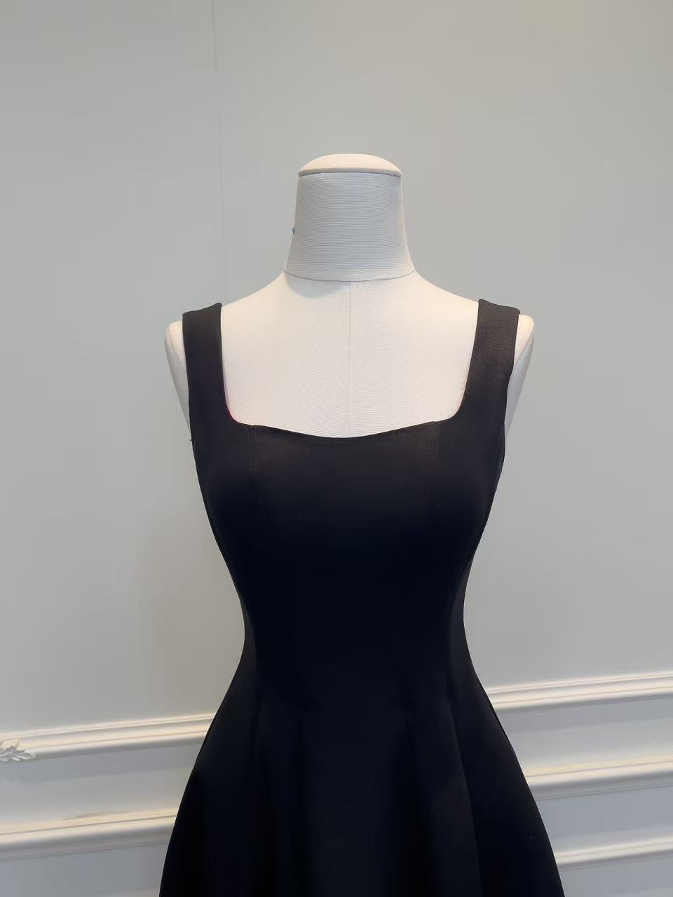 Delulu Signature Red-Bottom Dress — Grand A-Line Skirt